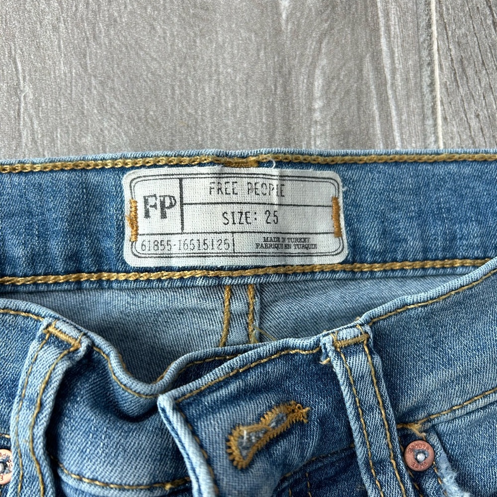 Free people skinny jeans size 25 - Picture 4 of 4